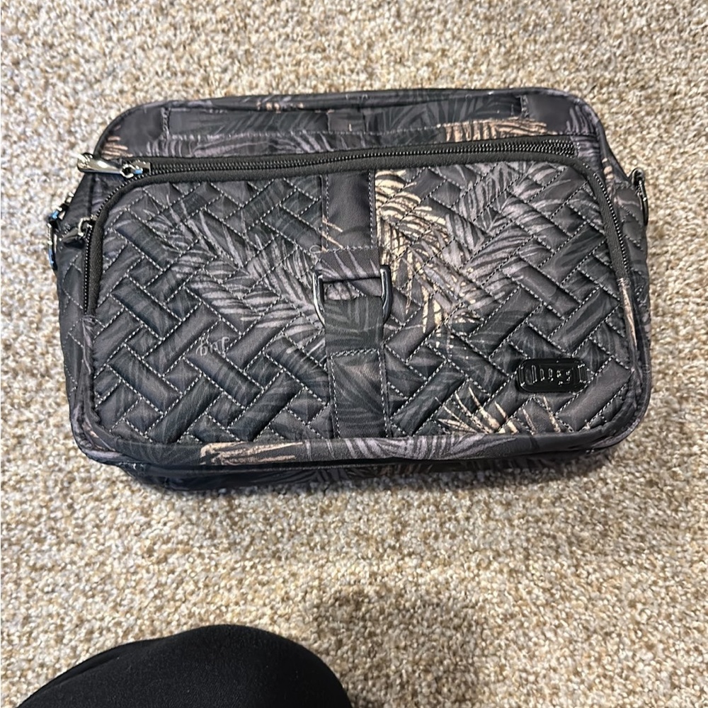Lug carousel xl - tropical fog with wallet
